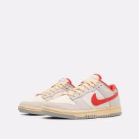 Кроссовки NIKE Dunk Low, размер 10 US, красный, белый