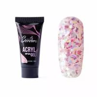 Акригель Acryl Gel Serebro №024 (с шиммером), 15 мл