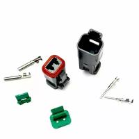 Автомобильный водонепроницаемый разъем DT06-2S DT Plug 2 Way - 2pin