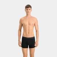 Трусы PUMA Basic Boxer 2P denim, 2 шт., размер L, черный