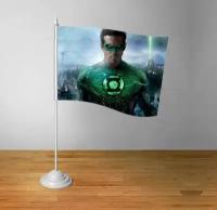 Флажок настольный Зелёный фонарь, Green Lantern №4