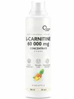 Optimum system L-карнитин Concentrate 60 000 mg Power, 500 мл, ананас