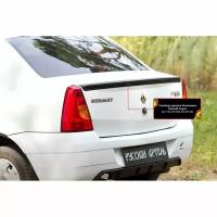 Спойлер на крышку багажника для Renault Logan 2004-2010