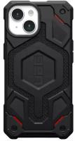 Защитный чехол UAG Monarch Pro для iPhone 15 (kevlar black)