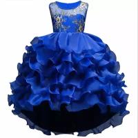 Платье карнавальное синий рост 110