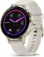 Умные часы Garmin Venu 3S золотой/слоновая кость (010-02785-04)