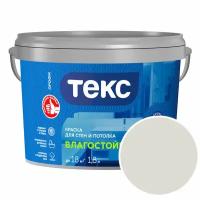 Краска влагостойкая Текс Профи RAL 9002 (Серо-белый - Grey white) 1,8 л