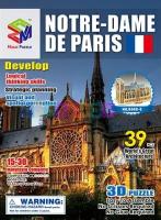 Пазл Notre Dame de Paris 3D, 39 деталей, в коробке 16*22*2см B668-6