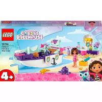 Конструктор LEGO Gabby's Dollhouse 10786 Корабль и спа Габи и МерКэта, 88 дет