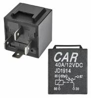 Реле 4-контактное Novsight 12V DC 40 А, 1шт. TR-001