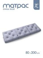 Матрас-трансформер Mr.Mattress Chisai blue, 80х200 см