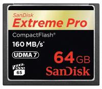 Карта памяти SanDisk CompactFlash 64GB Extreme Pro 160 Mb/s