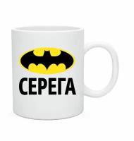 Кружка, Чашка чайная batman Бэтмен Серега