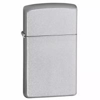 Зажигалка Slim с покр. Satin Chrome серебристая Zippo 1605 GS