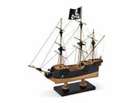 Набор для постройки модели корабля PIRATE SHIP (пиратский корабль). Масштаб 1:135