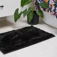 Коврик мягкий Expressia для ванной комнаты 50х80 см., цвет черный