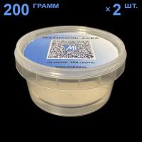 Матирующая жидкость «Матироль-Аква» для матирования (травления) стекла, 200 гр, 2 шт