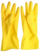 Перчатки хозяйственные Propaq L, желтые