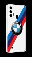 Чехол MyPads Лого-BMW мужской для Oukitel C31 Pro задняя-панель-накладка-бампер
