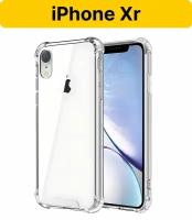 ADV GROUP / Прозрачный чехол для iPhone Xr, противоударный с защитой камеры