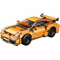 Автомобиль-конструктор «Пуллбэк Оранжевый спорткар» Mioshi Tech, 956 деталей