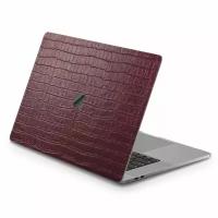 Наклейка Glueskin из натуральной кожи Croco для Apple MacBook Pro 16