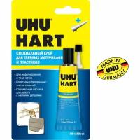 Клей универсальный для жестких пластиков UHU hart, 30 г