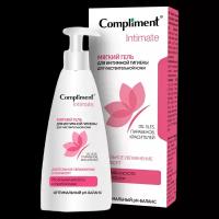COMPLIMENT Мягкий гель для интимной гигиены для чувствительной кожи Intimate, 250 мл, Compliment