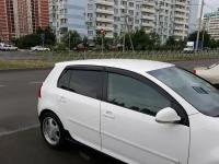 Дефлекторы окон Volkswagen Golf 6 с 2008 по 2012, к-т 4 шт, скотч 3M