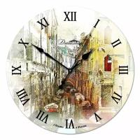 Настенные часы Династия 01-093 "Улица в Венеции""