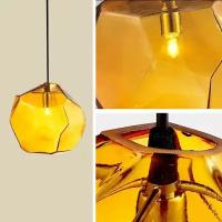 Подвесной светильник Color Ice Cube Pendant JEVIO 1 Серый