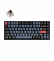 Клавиатура Keychron K2P-J3, 84 кл., K pro Mechanical Brown Switch, RGB, Hot-Swap, Алюм.рамка