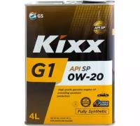 Синтетическое моторное масло KIXX G1 API SP 0w-30 4л