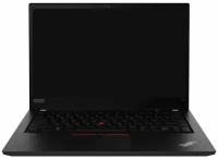 Ноутбук Lenovo ThinkPad T14 Gen 2 20W1A10XCD, 14", IPS, Intel Core i7 1165G7 2.8ГГц, 4-ядерный, 16ГБ DDR4, 512ГБ SSD, NVIDIA GeForce MX450 - 2 ГБ, без операционной системы, черный