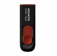 Флэш-накопитель A-DATA USB2 16GB, черный/красный