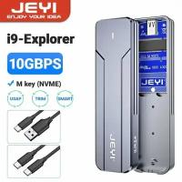 Алюминиевый корпус для жестких дисков JEYI M.2 NVMe NGFF SSD