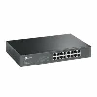 TP-Link TL-SG1016D 16-портовый гигабитный настольный/монтируемый в стойку коммутатор