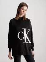 Женский свитер CALVIN KLEIN JEANS, Цвет: черный, Размер: M