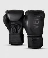 Детские боксерские перчатки тренировочные Venum Challenger 2.0 - Black/Black (8 oz)