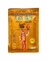 Пластырь с красным женьшенем Gold Isam Greenon 25 шт