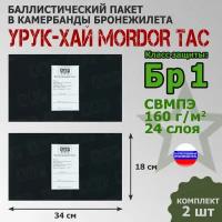 Баллистические пакеты в защиту шеи "Ворот" от Mordor Tac. Класс защитной структуры Бр 1