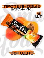 Протеиновый батончик SmartBar Protein 20% "Абрикос в йогуртовой глазури" 40г (6шт)