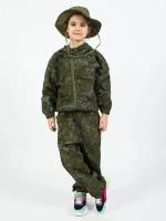 Маскхалат детский камуфляж Пограничная цифра (размер: 32-34, рост: 134-140)
