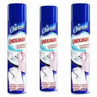 Chirton Крахмал-спрей для одежды, для улучшения скольжения утюга по ткани, 300 мл,3 штуки в упаковке