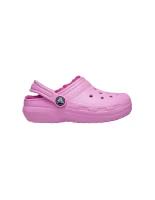 Сабо Crocs CLASSIC LINED CLOG, размер C7 US, розовый