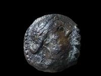 Античная монета / Клеопатра Тея и Антиох VIII, 125-121 годы до н. э