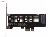 Адаптер M.2 на PCIE X1 для SSD NVMe модель SK4 для форматов 22x30, 22x42, 22x60 и 22x80 мм, ключ M, поддержка PCIE X4 X8 X16