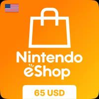 Подарочная карта Nintendo eShop - 65 USD