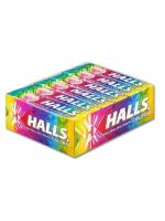 HALLS Карамель леденцовая, Colors, Ассорти, Шоубокс, 25г*12 шт