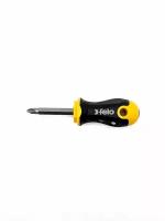 Отвертка Ergonic Stubby с двухсторонней битой SL5.5хPH2 60мм Felo 46926010